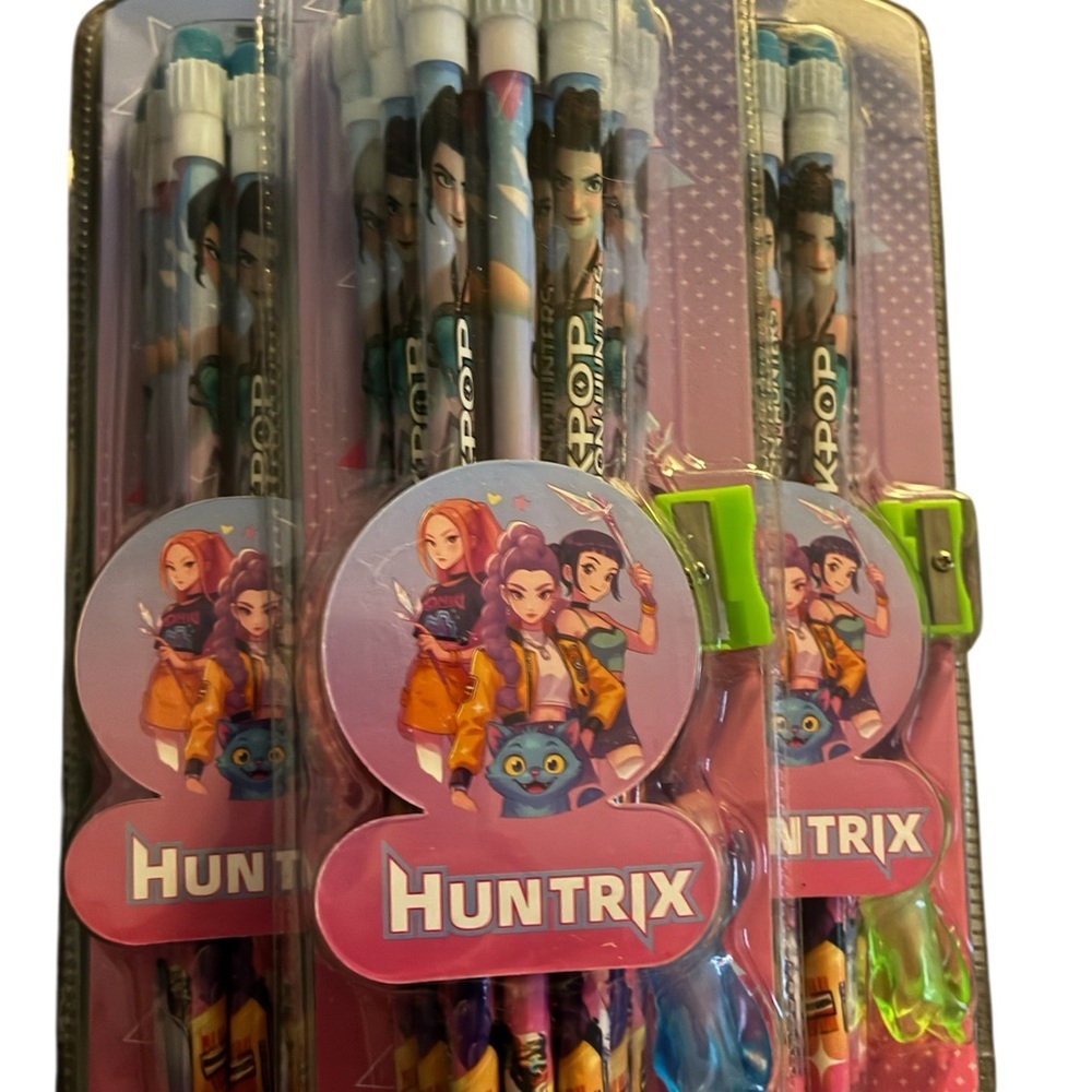 K-pop Huntrix Pencils Set